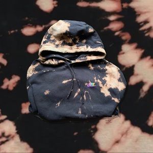 BLEACHED CUSTOM Nike hoodie